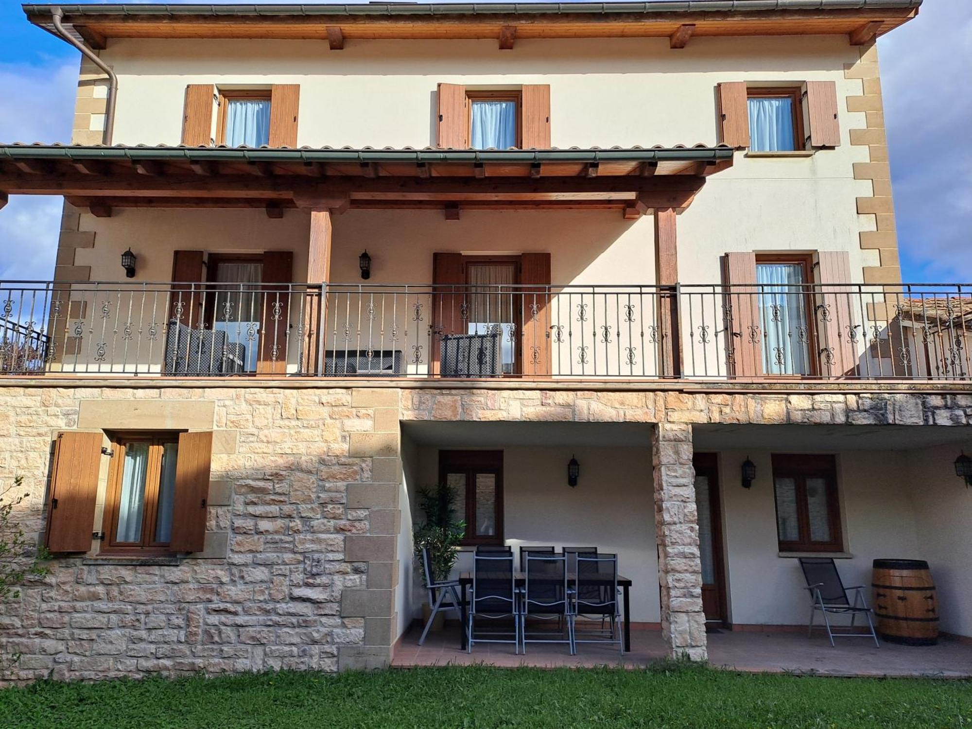 Casa Rural Torreblanca Urroz Екстер'єр фото
