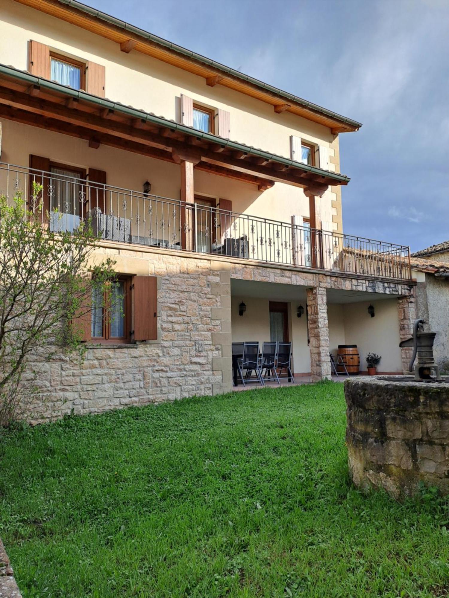 Casa Rural Torreblanca Urroz Екстер'єр фото